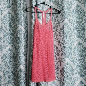 Lace babydoll slip